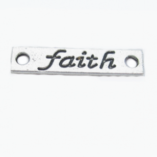 Tussenstuk Faith 24x6mm