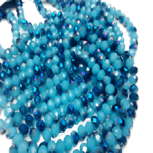 Kralen-Rondelle-6x4mm-Facet