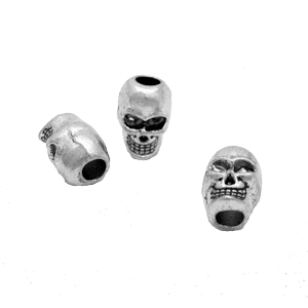 Kraal Doodshoofd 9x6mm