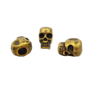 Kraal Brons Skull Doodshoofd