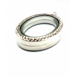 Memory Locket - Ovaal Rvs