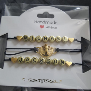Armbandjes Set Mask Goud