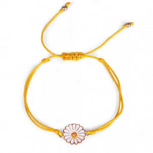 Choker Daisy Waxkoord Ibiza #2
