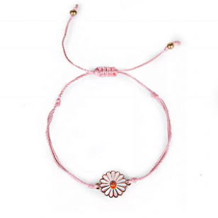Choker Daisy Waxkoord Ibiza #2