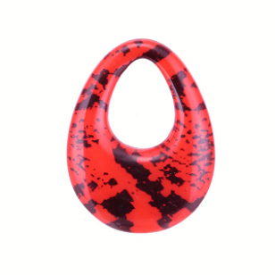 Oorbellen-Wisselbaar-Rood
