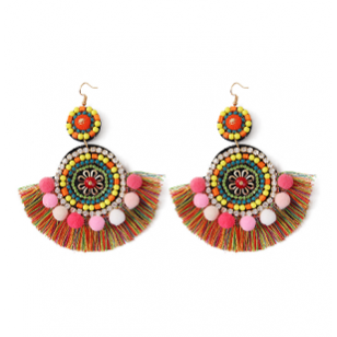 Oorbellen-Ibiza-Multi-Color
