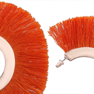 Oorbellen-Creolen-Waaier-Oranje