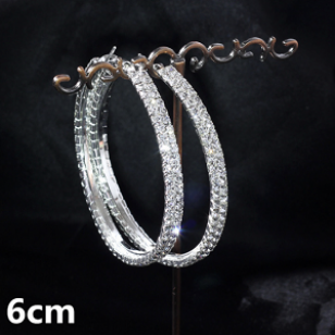 Oorbellen Creolen Hoop 6cm