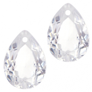 Druppel-vorm hanger  Crystal Clear