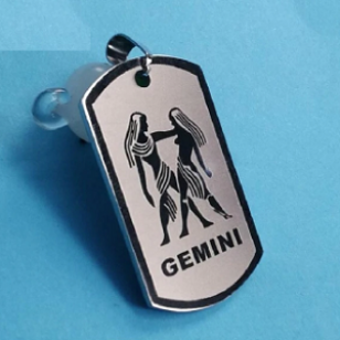 Ketting Stainless Tweeling