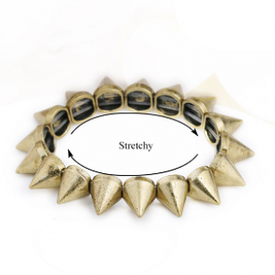Spike armband Stretch