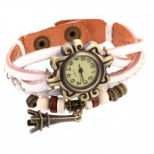 Horloge wit - BoHo style