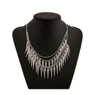 Ketting 2Lagen Spikes 