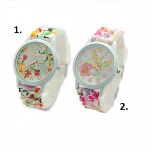 Horloge - Boho bloem 
