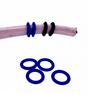 Ring Silicone Blauw 12mm