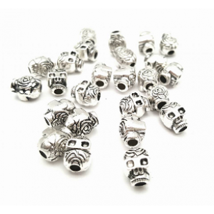 Kraal Doodshoofd 10x8mm