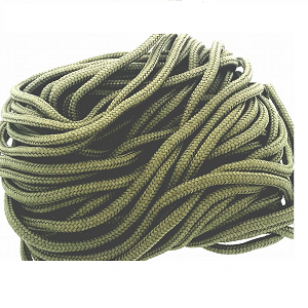 Paracord 2mm Mosgroen 10mtr