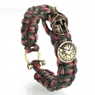 Kraal Schild Brons 18mm