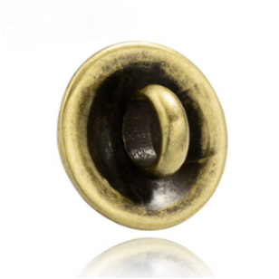 Kraal Schild Brons 18mm