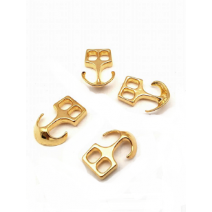 Sluiting Goud 23x16mm Anker