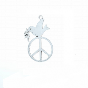 Hanger-Peace-teken-Duif-62mm