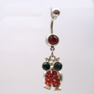 Piercing uil rood