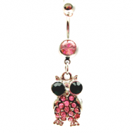 Piercing uil roze