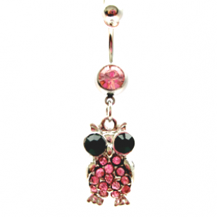 Piercing uil roze