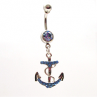 Piercing anker Lila