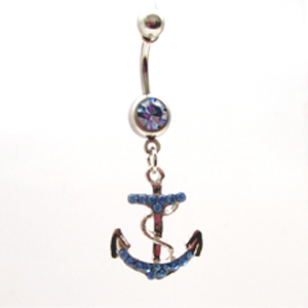 Piercing anker Lila