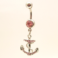 Piercing anker Lila