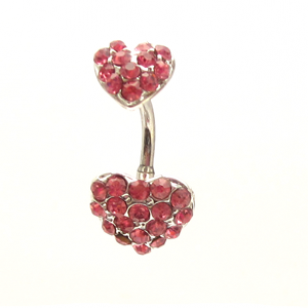 Navel-piercing-Hart-Roze