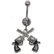 Navel-piercing Pistolen