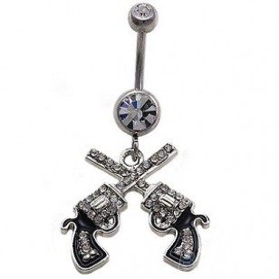 Navel-piercing Pistolen