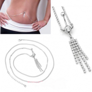navel piercing Riem - strass 