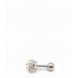 Helix Piercing - met kristal - clear 5mm