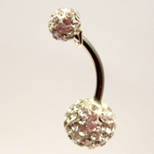 Piercing shamballa zilver