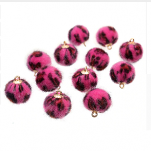 Pompoen-Bedel-15cm-HotPink