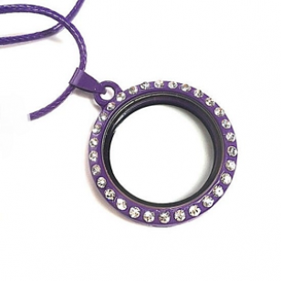 Hanger Memory Locket Paars