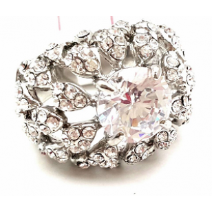 Ring- bezet met Swarovski  #11