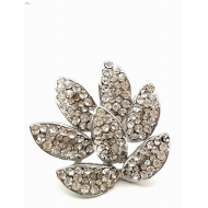 Ring Leaf bezet met Swarovski 