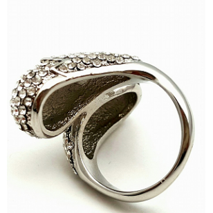 Ring Bud bezet met Swarovski kristal