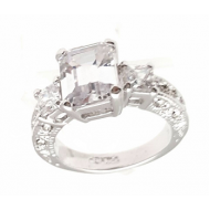 Ring bezet met Swarovski en Zirkonia
