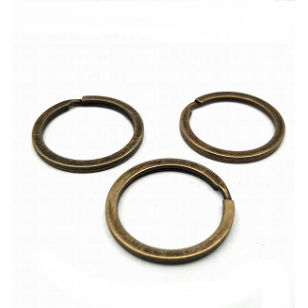 Brons  Ring  t.b.v. Sleutelhanger 