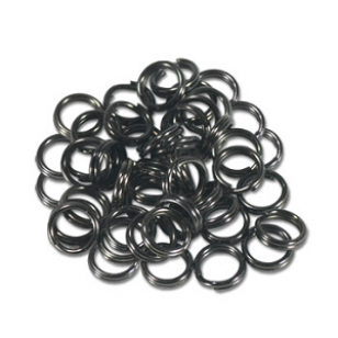 Ringen Dubbel Black-8mm-50x