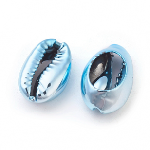 Schelp Kauri Metallic Blauw