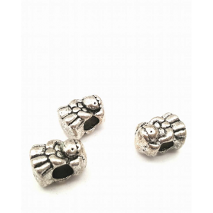 Kraal Meisje Zilverkleur