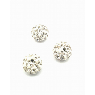 Kraal-klei-wit-Swarovski-10mm