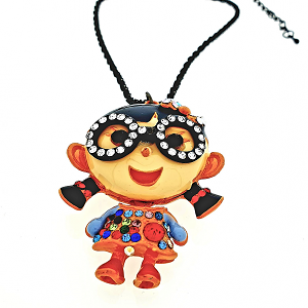 Ketting Meisje Oranje