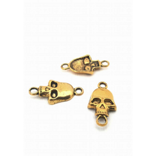 Tussenstuk Skull 12x22mm